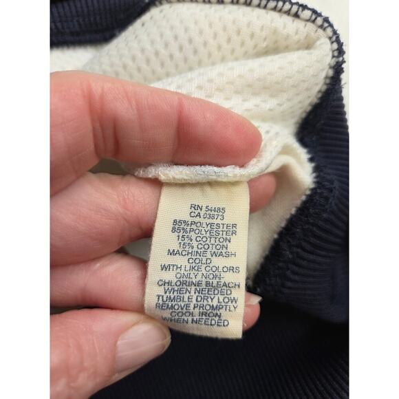 American Eagle Track Jacket Adult Large White Full Zip Pockets Embroidered Logo - Picture 7 of 7